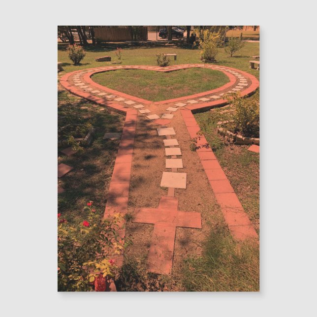 Rosary Path magnet (Front)