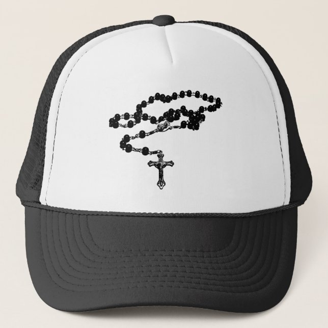 Rosary Trucker Hat (Front)
