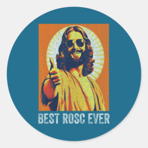 Rosc Ever Easter Nurse Doctor Surgeon  Classic Round Sticker