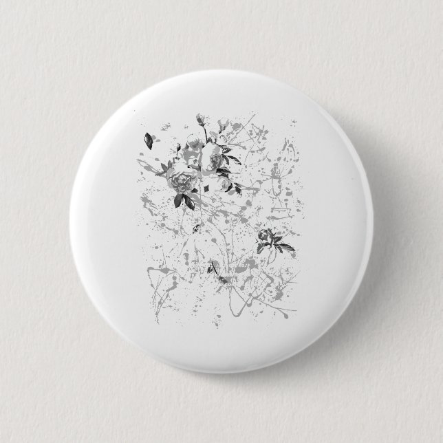 rose4000 2 inch round button (Front)