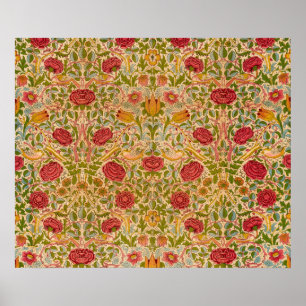 Rose, 1883 by William Morris Poster
