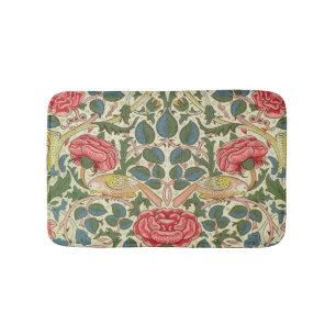 'Rose', 1883 (printed cotton) Bath Mat