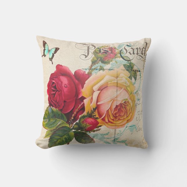 Rose (1) Pillow 20" x 20" (Front)