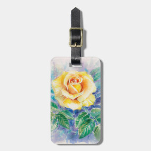 Rose 2 luggage tag
