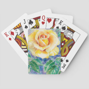 Rose 2 playing cards
