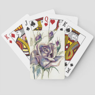 Rose 3 playing cards