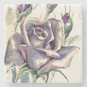 Rose 3 stone coaster