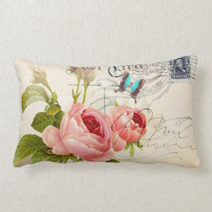 Rose (4) Lumbar 13" x 21" Pillow