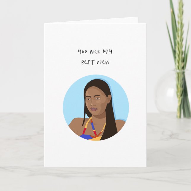 Rose - 90 Day Fiance - Funny Card (Front)