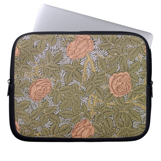 'Rose - 93' wallpaper design Laptop Sleeve (Front)