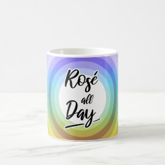 Rosé all day coffee mug