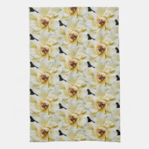 Rose and Bee Kitchen Towel