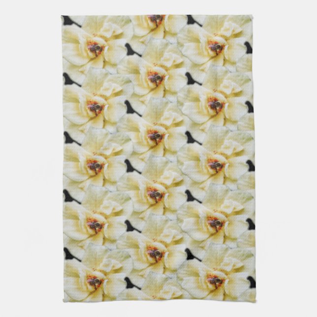 Rose and Bee Kitchen Towel (Vertical)