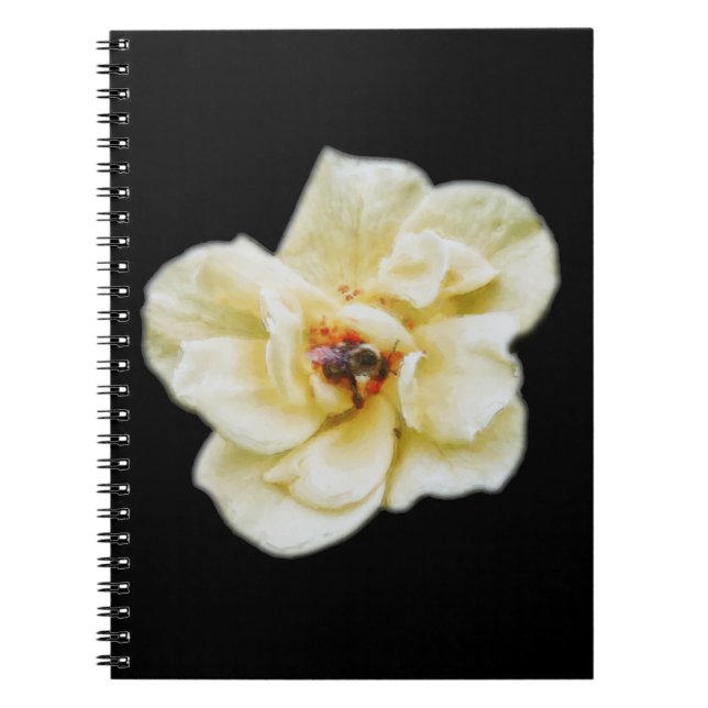 Rose and Bee Notebook (Front)
