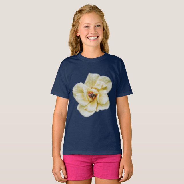 Rose and Bee T-Shirt (Front Full)