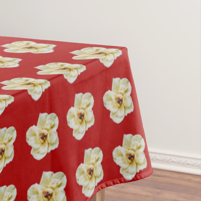 Rose and Bee Tablecloth (In Situ)