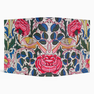 Rose and Bird, William Morris Binder
