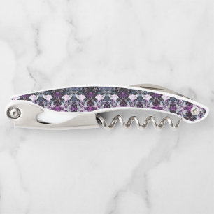 Rose and Butterflies Waiter's Corkscrew