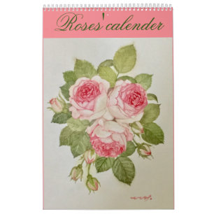 Rose and Flower Calendar
