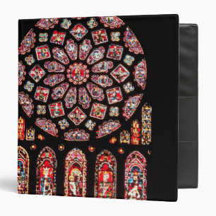 Rose and lancet windows from the north wall binder