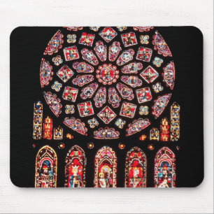 Rose and lancet windows from the north wall mouse pad