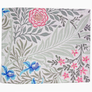 Rose and Larkspur, William Morris Binder