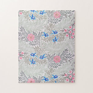 Rose and Larkspur, William Morris Jigsaw Puzzle