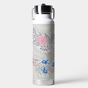 Rose and Larkspur, William Morris Water Bottle
