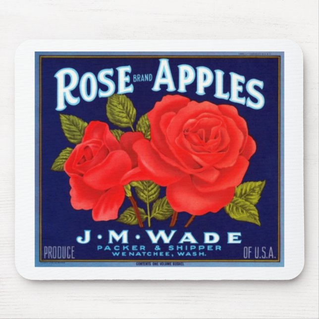 Rose Apples Wenatchee Washington Mouse Pad (Front)