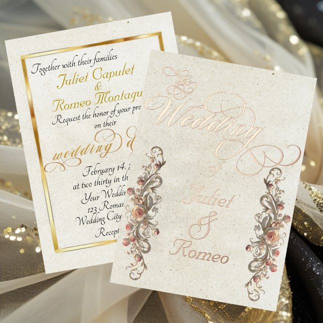 Rose Arc Borders & Calligraphy - Cream (Creator Uploaded)