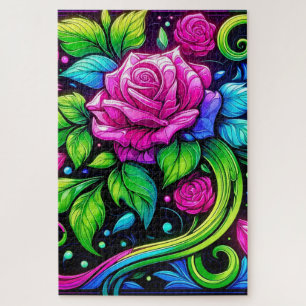 Rose Art Jigsaw Puzzle