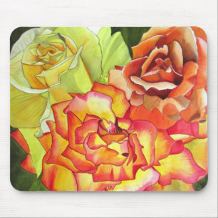 Rose art Trio Mouse Pad