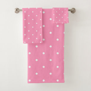 rose avec points blancs