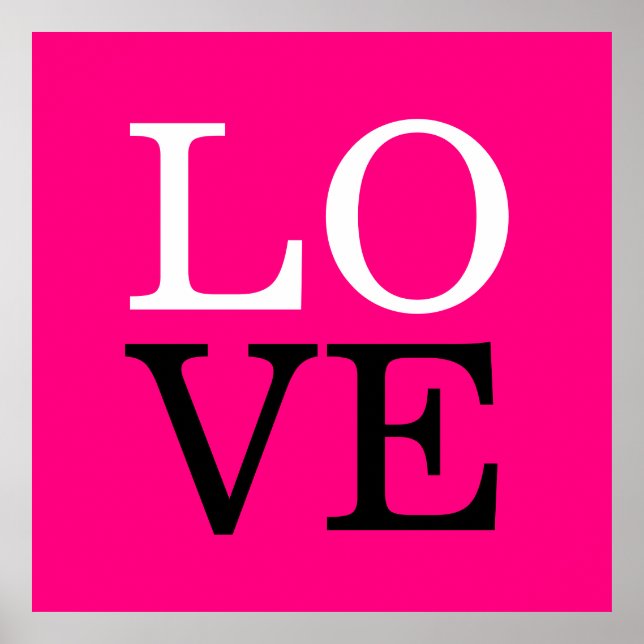 Rose Background Love Wedding Poster (Front)