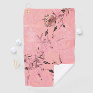 Rose Bamboo Golf Towel