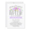 Rose Banner | Girl Baptism Invitation | Purple