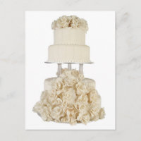 Rose Base Wedding Cake