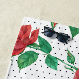 Rose Beach Towel
