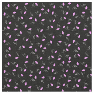 Rose (black) fabric