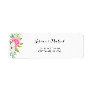 Rose Blanc Cosmos Floral Bouquet Mariage