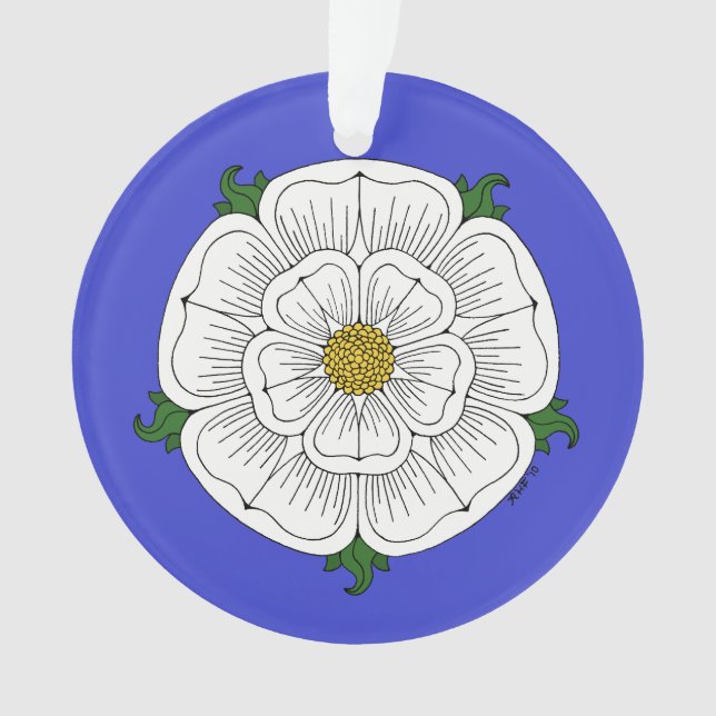 Rose blanche de York (devant)