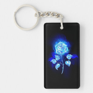 Rose bleu brûlant