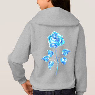 Rose bleu brûlant