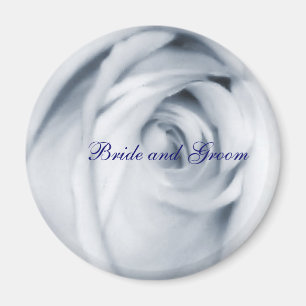 rose bleu magnet mariée et chambre