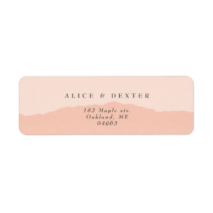 Rose Blush moderne Mariage
