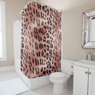 Rose Blush Pink Leopard