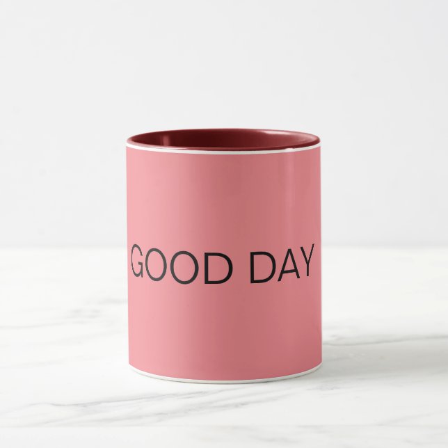 ROSE BONNE JOURNÉE MUG (Centre)