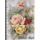 Rose Bouquet 5X7 Téléphone Et Carnet D'Adresse