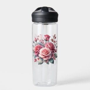Rose Bouquet Floral Design-62101 Water Bottle