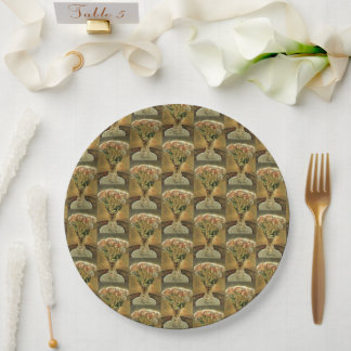 Rose Bouquet - Paper Plate